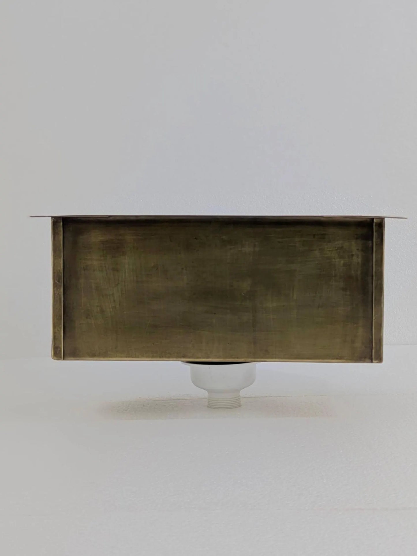 Brushed Brass Undermount Bar Sink: Rectangular Bathroom Kitchen Sink