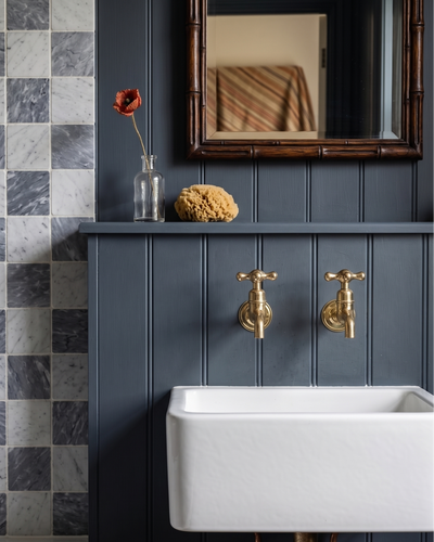 Unlacquered Brass Wall-Mounted Taps – Unlacquered Spigot Faucet for Indoor or Outdoor Use