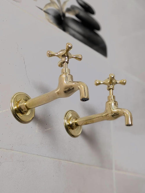 Wall mount faucets